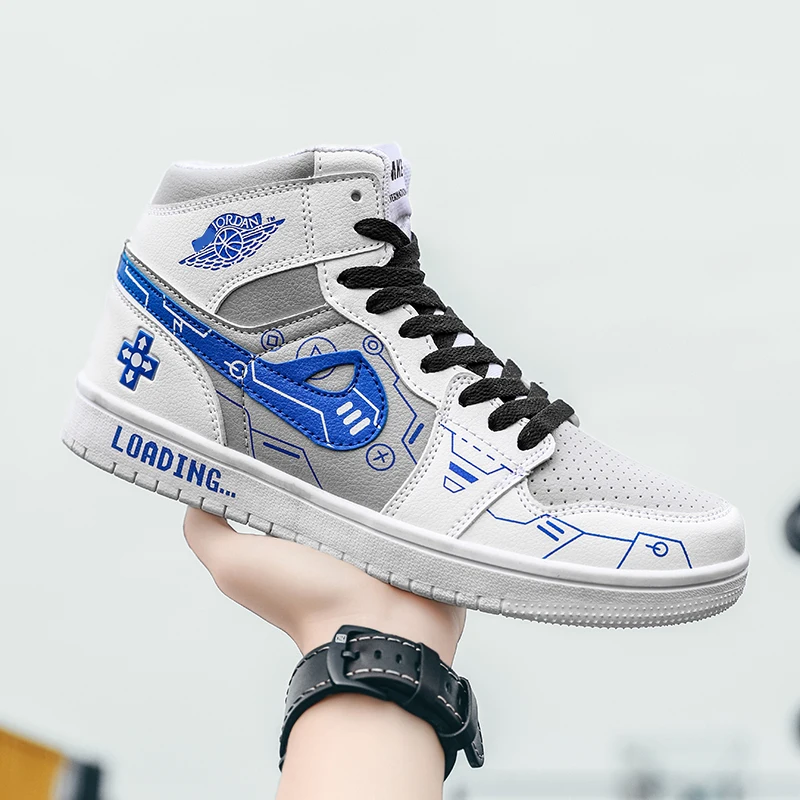 New Design Women Skateboard Sport Shoes Flat Casual Sneaker Men Basketball Shoes With Colorful Pattern, Black,blue ,grey
New Design Women Skateboard Sport Shoes Flat Casual Sneaker Men Basketball Shoes With Colorful Pattern, Black,blue ,grey