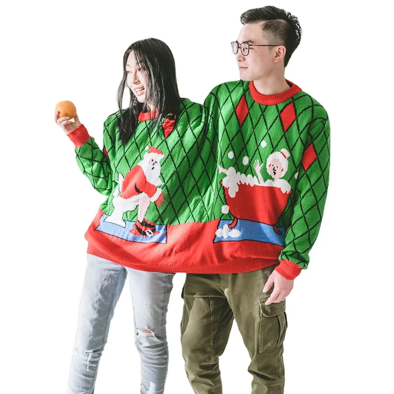 Professional Supply Christmas Wire Santa Claus Pajamas Set Couple Pajamas Sets
Professional Supply Christmas Wire Santa Claus Pajamas Set Couple Pajamas Sets