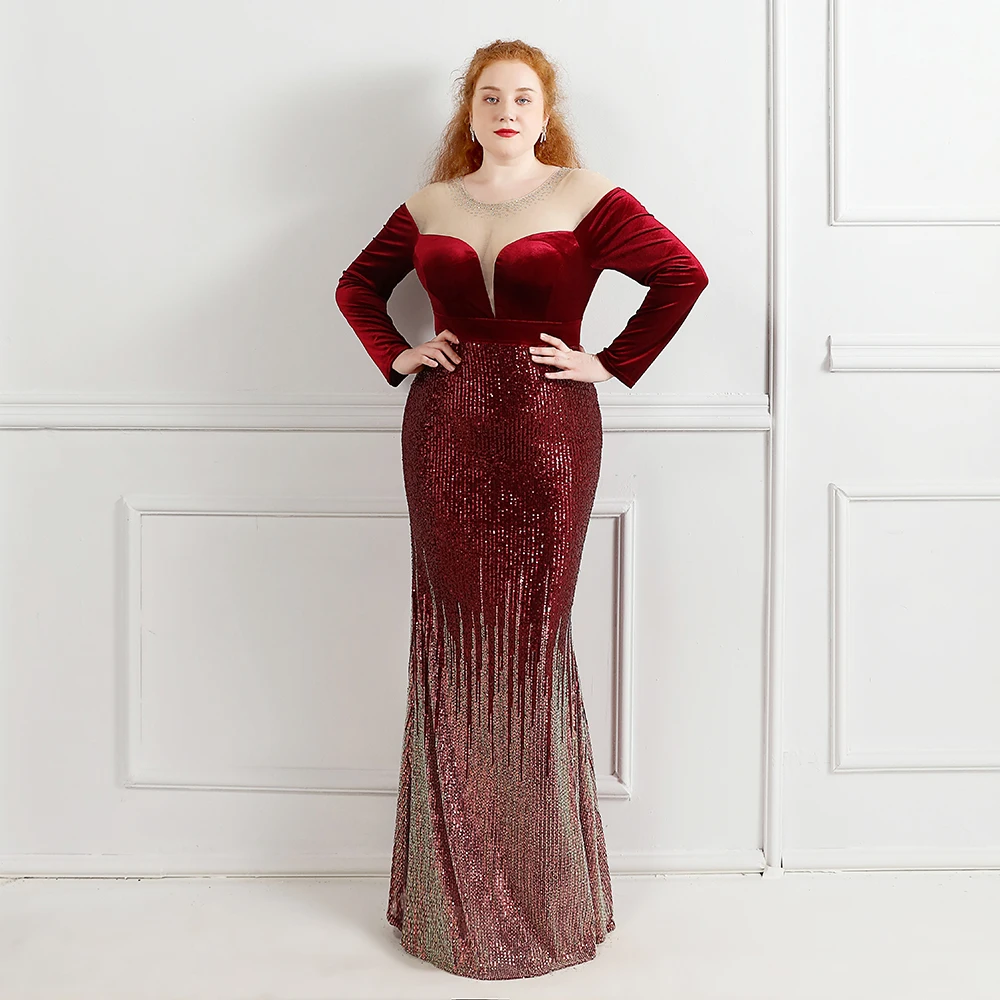 18291# Hot velvet V backless evening prom dress long party dress Fat Lady dress., plus size dress Super Size evening dress
18291# Hot velvet V backless evening prom dress long party dress Fat Lady dress., plus size dress Super Size evening dress