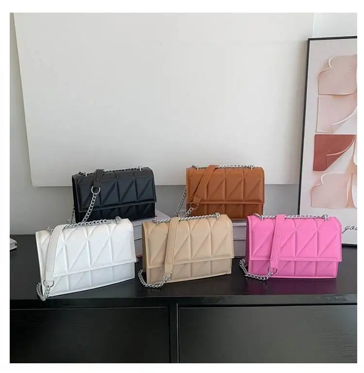 Chains Bags Women Handbags Ladies Fashion Casual Bags Women Handbags Pu Designer Handbag Wholesale
Chains Bags Women Handbags Ladies Fashion Casual Bags Women Handbags Pu Designer Handbag Wholesale