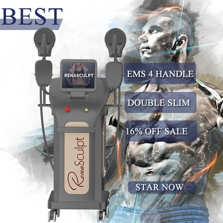 2021 4 Handle Emssculpt electric muscle stimulator Machine / Ems Sculpt Slimming Machine
2021 4 Handle Emssculpt electric muscle stimulator Machine / Ems Sculpt Slimming Machine