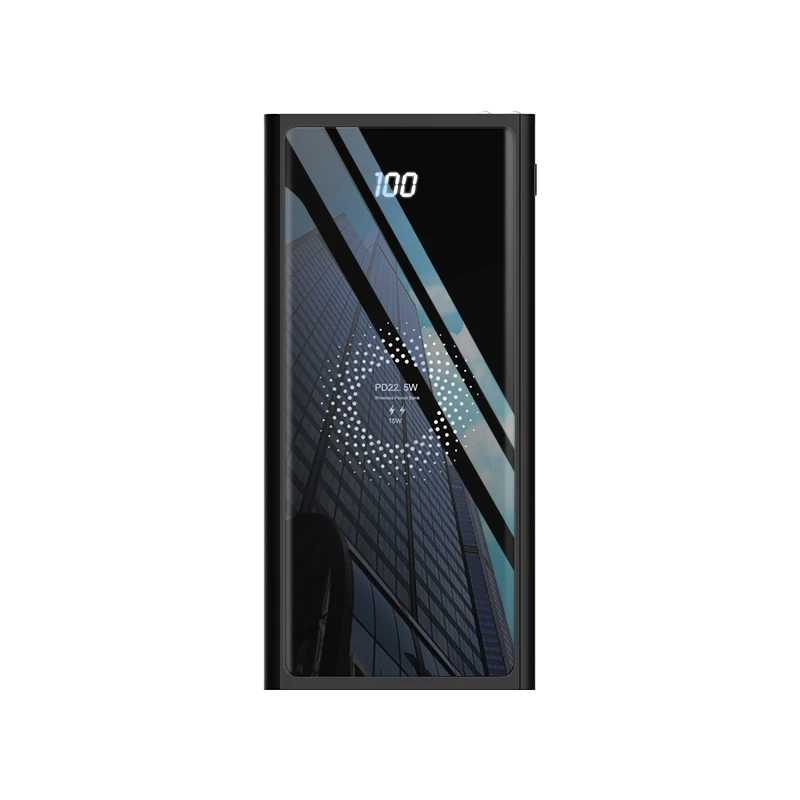 15W Wireless Charging+QC3.0+PD18W Wireless Fast Charging Power Bank High capacity 20000mAh
15W Wireless Charging+QC3.0+PD18W Wireless Fast Charging Power Bank High capacity 20000mAh