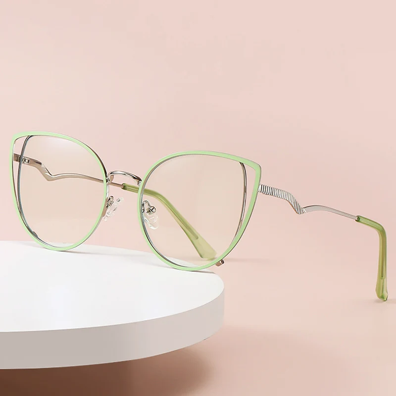 2022 In Stock New Design OEM Custom Logo Popular Cat Eye Metal Frame Optical Eyeglasses Anti Blue Light Glasses
2022 In Stock New Design OEM Custom Logo Popular Cat Eye Metal Frame Optical Eyeglasses Anti Blue Light Glasses