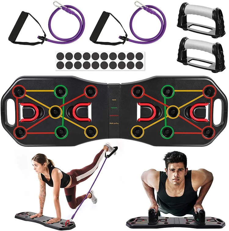 New Arrival Push Up Rack Board Fitness Exercise Tool Push-up Stand For GYM Push-up Body Training, Black+blue+green+red+yellow
New Arrival Push Up Rack Board Fitness Exercise Tool Push-up Stand For GYM Push-up Body Training, Black+blue+green+red+yellow