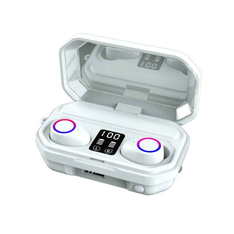 2021 NEW M12 tws earphone power bank headset LED power Display wireless heardphone noise reduction earbuds
2021 NEW M12 tws earphone power bank headset LED power Display wireless heardphone noise reduction earbuds