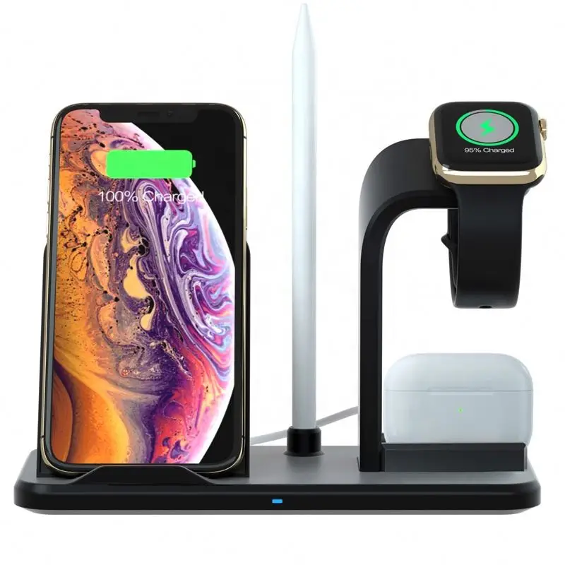 2021 Wireless Phone Charger Stand 3 in 1 Charging Magnetic Wireless Phone Table Charger 3 in 1 for Apple Watch iPhone Airpod
2021 Wireless Phone Charger Stand 3 in 1 Charging Magnetic Wireless Phone Table Charger 3 in 1 for Apple Watch iPhone Airpod