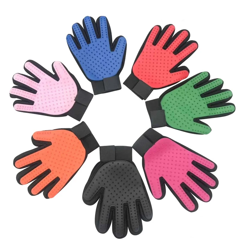 Silicone Cat Dog Deshedding Massage dog grooming gloves Grooming Brush Hair Remover Pet Glove, Customized color
Silicone Cat Dog Deshedding Massage dog grooming gloves Grooming Brush Hair Remover Pet Glove, Customized color