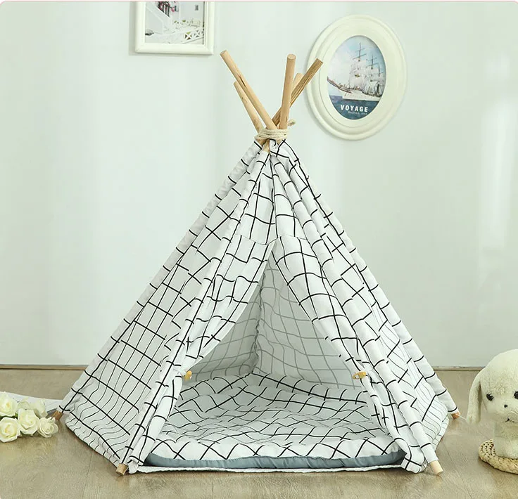 Pet Bed Accessories Simple Tent House Flax and Wooden Dog Bed Colorful Waterproof Breathable Pet Bed Accessories, Custom
Pet Bed Accessories Simple Tent House Flax and Wooden Dog Bed Colorful Waterproof Breathable Pet Bed Accessories, Custom