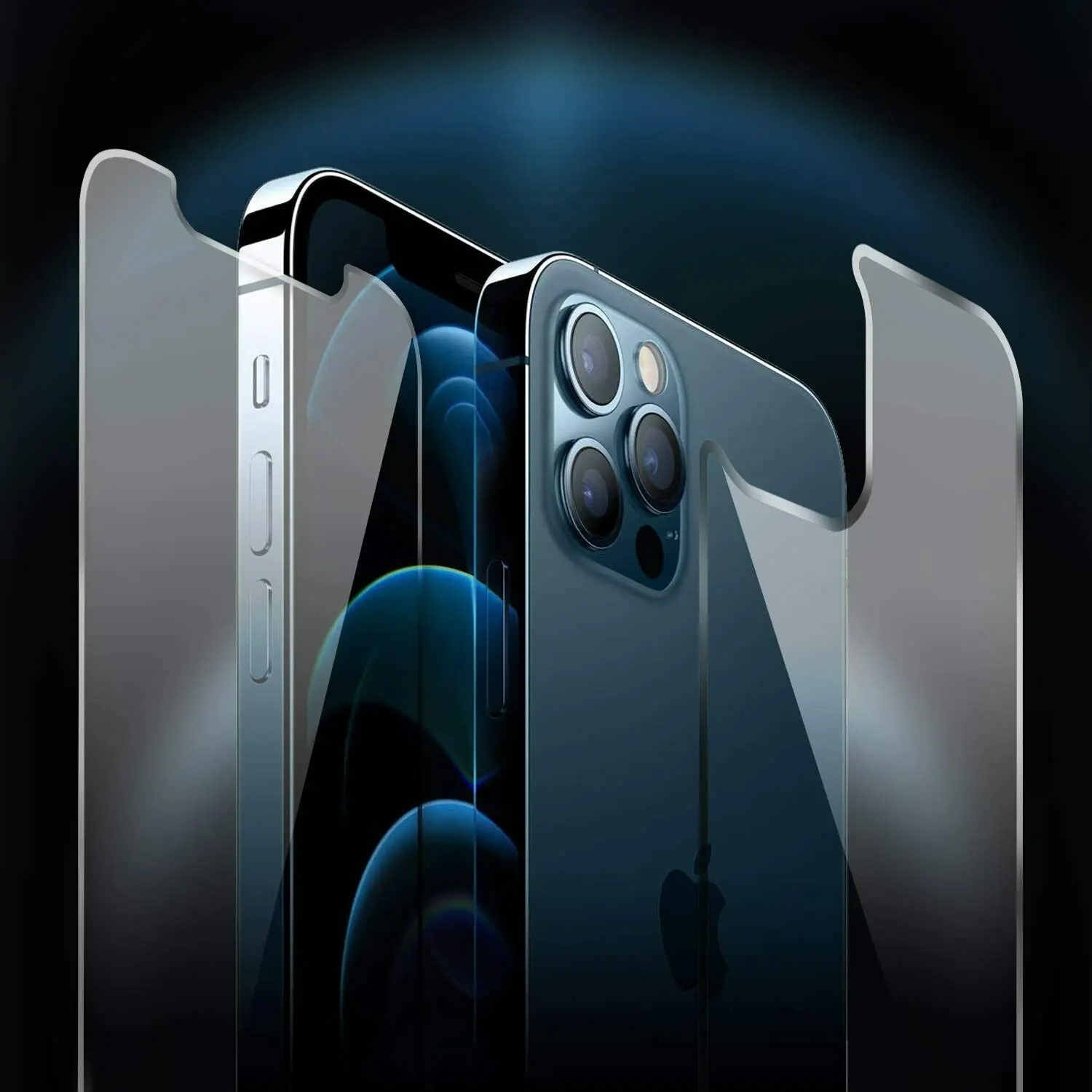 Front and Back Tempered Glass Screen Protector For iPhone 12 Pro Max Mini 12 Pro 12, Transparency 99% color
Front and Back Tempered Glass Screen Protector For iPhone 12 Pro Max Mini 12 Pro 12, Transparency 99% color