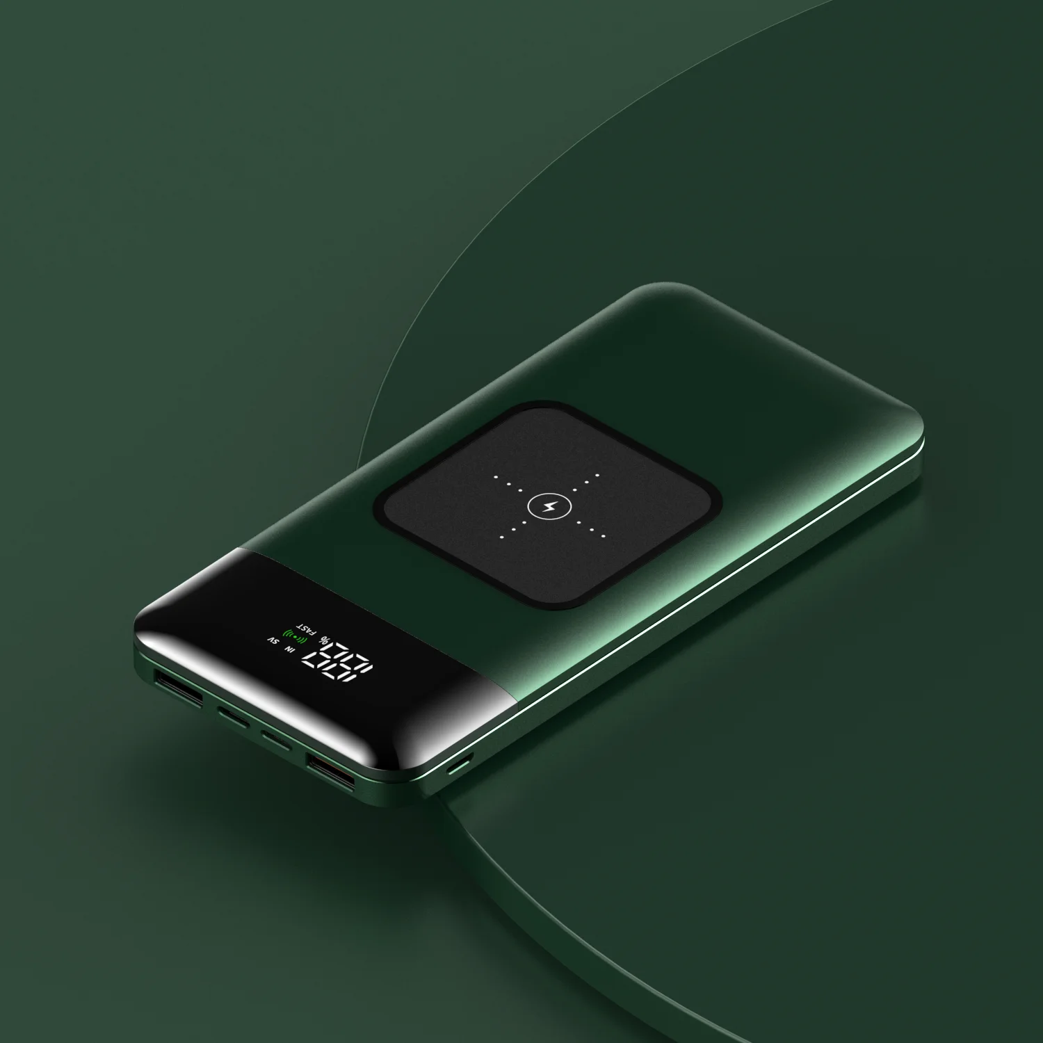 Wireless fast charging 15W and wired two-in-one power bank 22.5W PD two-way fast charging large capacity mobile power supply, Red,drak blue
Wireless fast charging 15W and wired two-in-one power bank 22.5W PD two-way fast charging large capacity mobile power supply, Red,drak blue