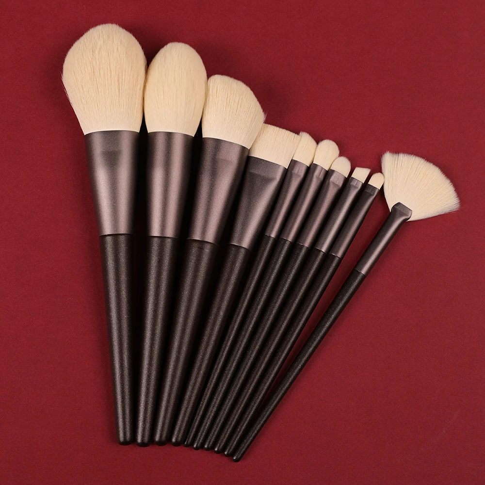 2022 High Quality Make Up Brush,10Pcs Wooden Handle Dry Clean All In One Custom Make Up Custom Makeup Brush Set
2022 High Quality Make Up Brush,10Pcs Wooden Handle Dry Clean All In One Custom Make Up Custom Makeup Brush Set