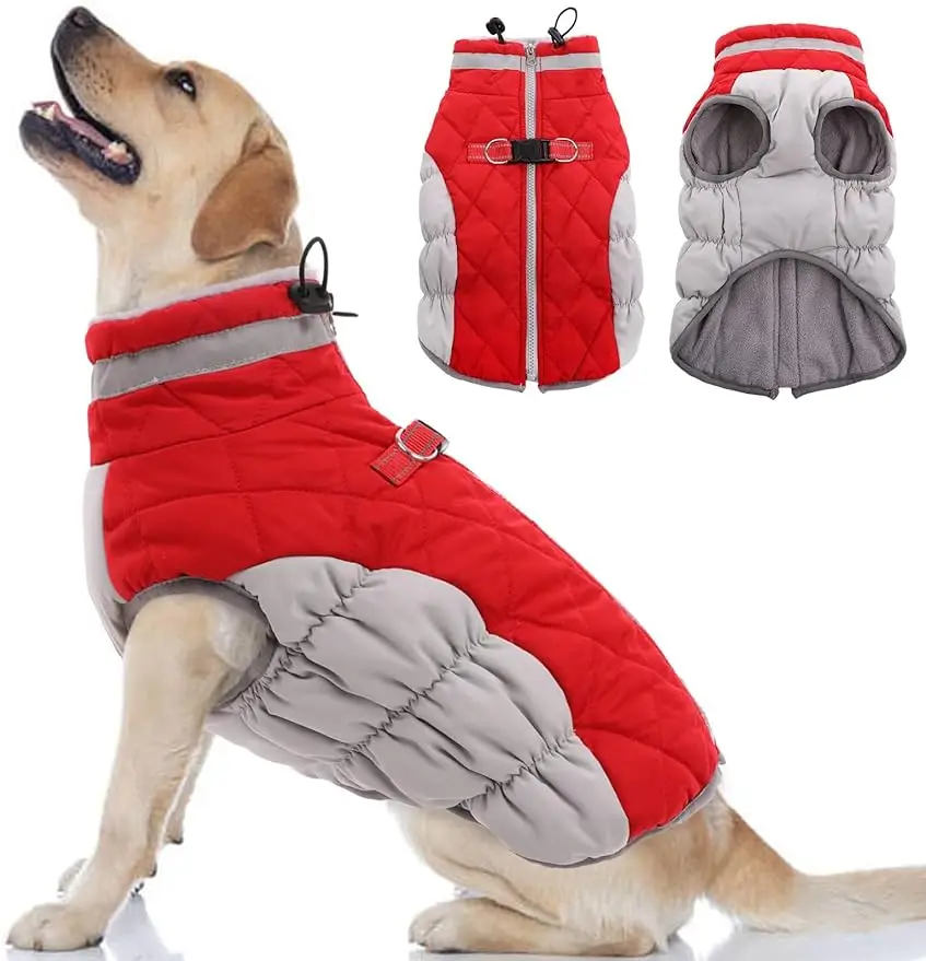 Dog Coat Fleece Dog Vest Harness Cold Weather Waterproof Jacket for Small Dog Winter Jacket Windproof
Dog Coat Fleece Dog Vest Harness Cold Weather Waterproof Jacket for Small Dog Winter Jacket Windproof