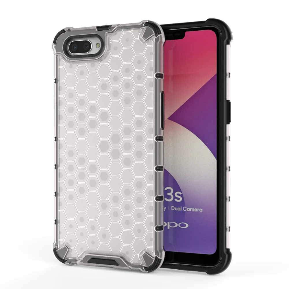 Anti-scratch Honeycomb Design Shell phone case For Oppo A3S/A5 Back Cover, 5 color
Anti-scratch Honeycomb Design Shell phone case For Oppo A3S/A5 Back Cover, 5 color