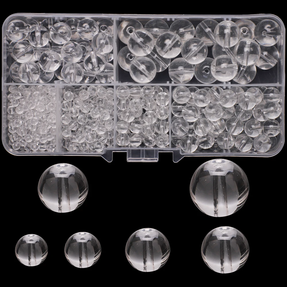 445Pcs Crystal Bracelet Beads Box Set 5 Meters Elastic String 3/4/6/8/10/12MM Glass Round Beads For DIY Making Jewelry Supplies
445Pcs Crystal Bracelet Beads Box Set 5 Meters Elastic String 3/4/6/8/10/12MM Glass Round Beads For DIY Making Jewelry Supplies
