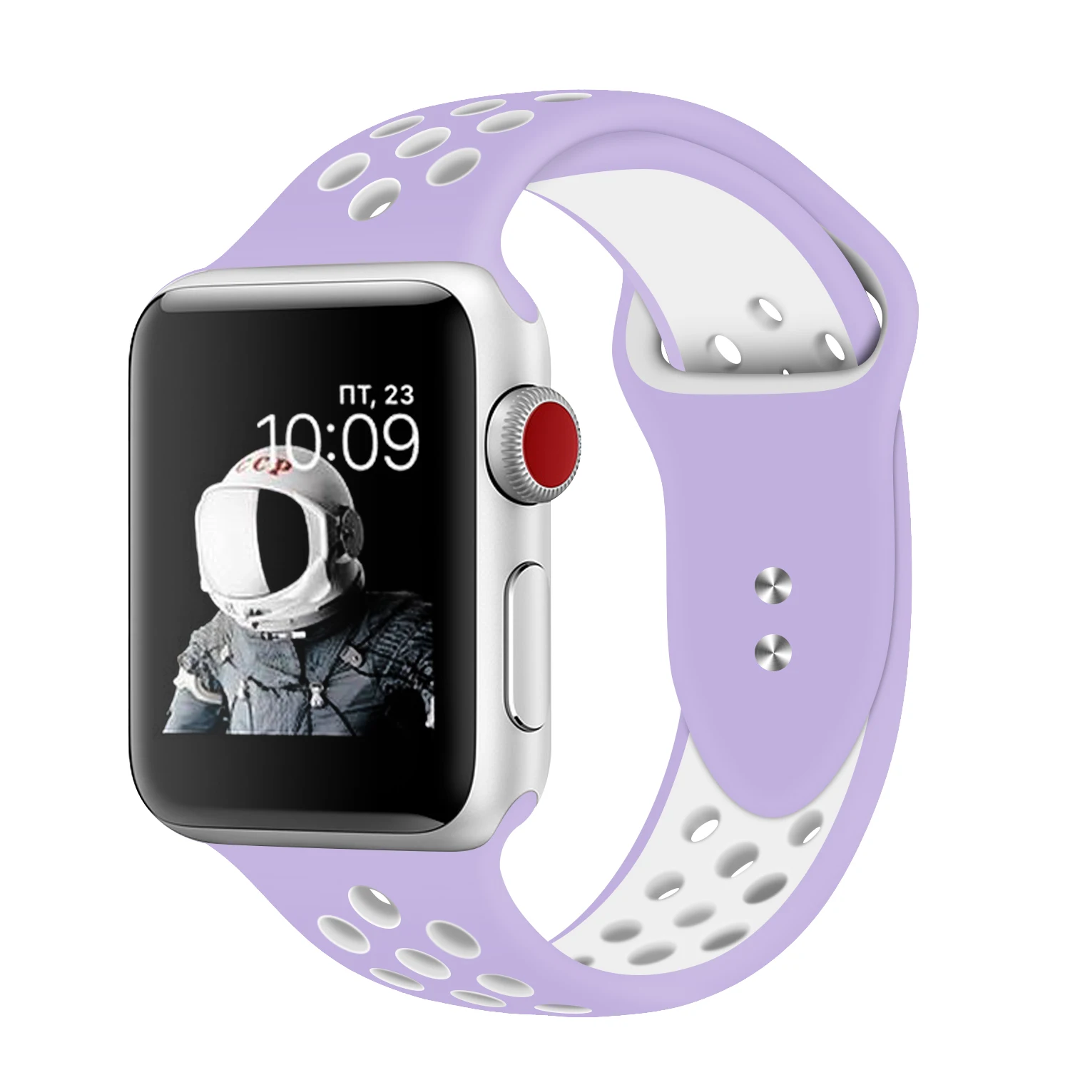 ShanHai Band for iWatch Band Sports,Soft Silicone Sport Strap Replacement Bracelet Wristband for Apple Watch Series 5/4/3, Multi-color optional or customized
ShanHai Band for iWatch Band Sports,Soft Silicone Sport Strap Replacement Bracelet Wristband for Apple Watch Series 5/4/3, Multi-color optional or customized