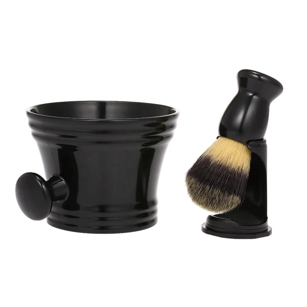 High Quality Nylon Hair Brush With Holder Shaving Foam Bowl Shaving Travel Kit Set 
High Quality Nylon Hair Brush With Holder Shaving Foam Bowl Shaving Travel Kit Set