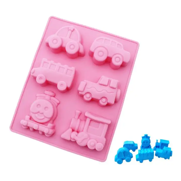 Meltset Car&Train Shape Cake Mould Non-stick Silicone Mooncake Molds 6 Holes Baking Pan Handmade Soap Pastry Tool, Picture
Meltset Car&Train Shape Cake Mould Non-stick Silicone Mooncake Molds 6 Holes Baking Pan Handmade Soap Pastry Tool, Picture
