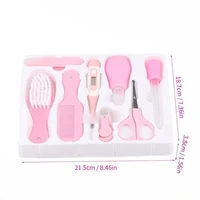 High Quality 9pcs Baby Care Set Baby Manicure Set Kit Brush Set Baby Hair Brush for Kids Best Tool
High Quality 9pcs Baby Care Set Baby Manicure Set Kit Brush Set Baby Hair Brush for Kids Best Tool