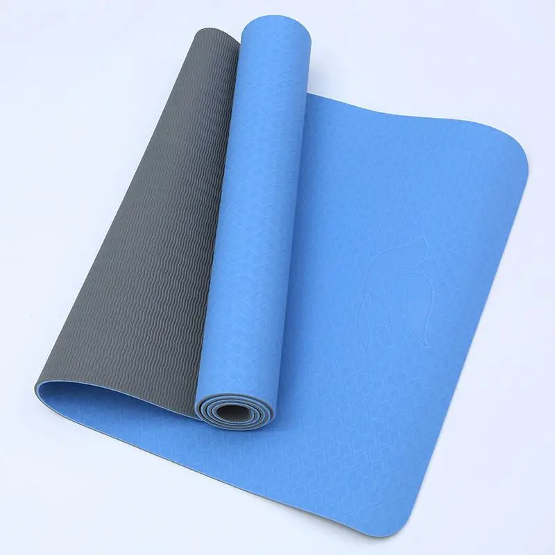 

Hot Sale waterproof rainproof single layer tpe yoga mat From China, As pictures show, or customized
