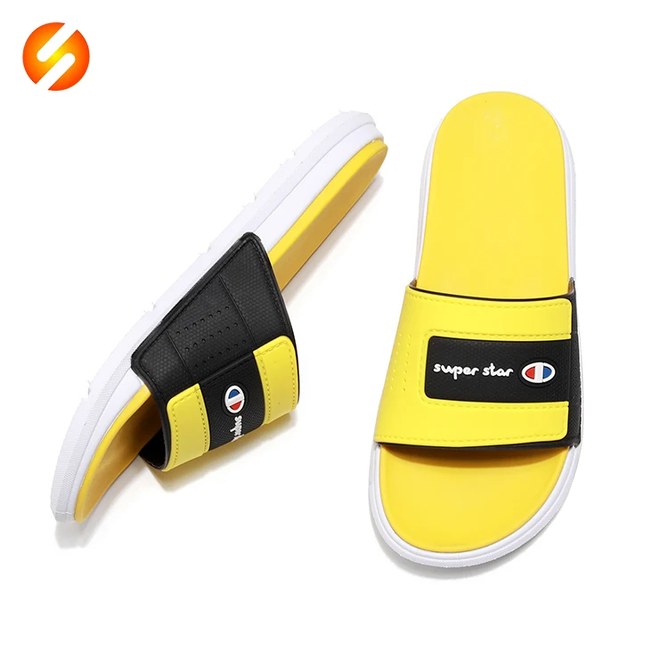 Fashion comfortable anti-odor quick-drying pvc sole slipper mens sport slides, Black and red
Fashion comfortable anti-odor quick-drying pvc sole slipper mens sport slides, Black and red