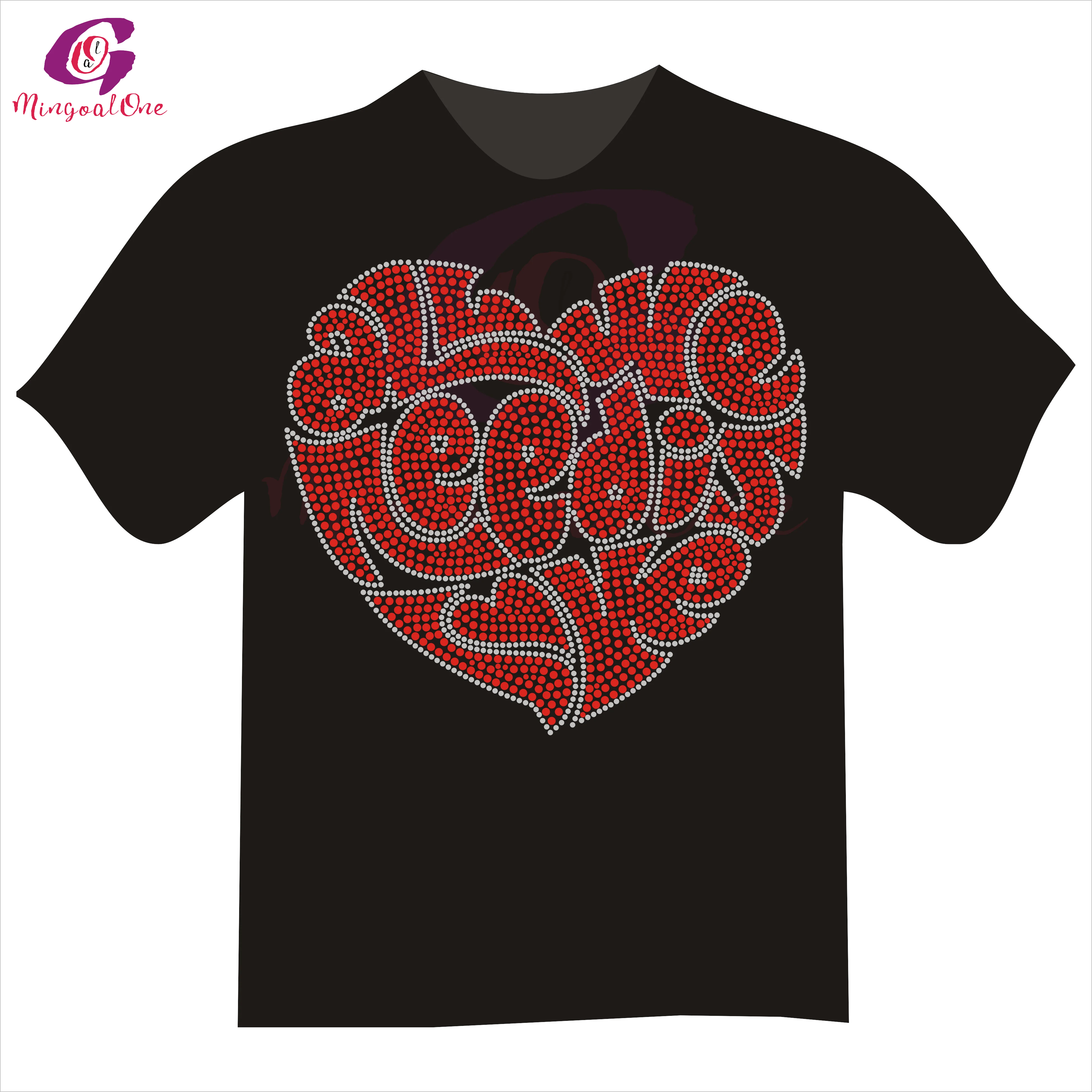 Valentine Day Heart Rhinestone Heat Transfer All We Need Love Valentine Words Iron On Motif, Select from color chart
Valentine Day Heart Rhinestone Heat Transfer All We Need Love Valentine Words Iron On Motif, Select from color chart