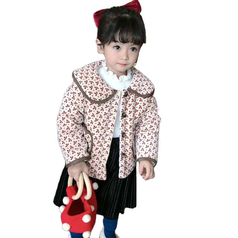 2020 New Winter outfit Foreign style female child padded Korean version mixed cotton floral girls coats for wholesale, As pic shows, we can according to your request also
2020 New Winter outfit Foreign style female child padded Korean version mixed cotton floral girls coats for wholesale, As pic shows, we can according to your request also