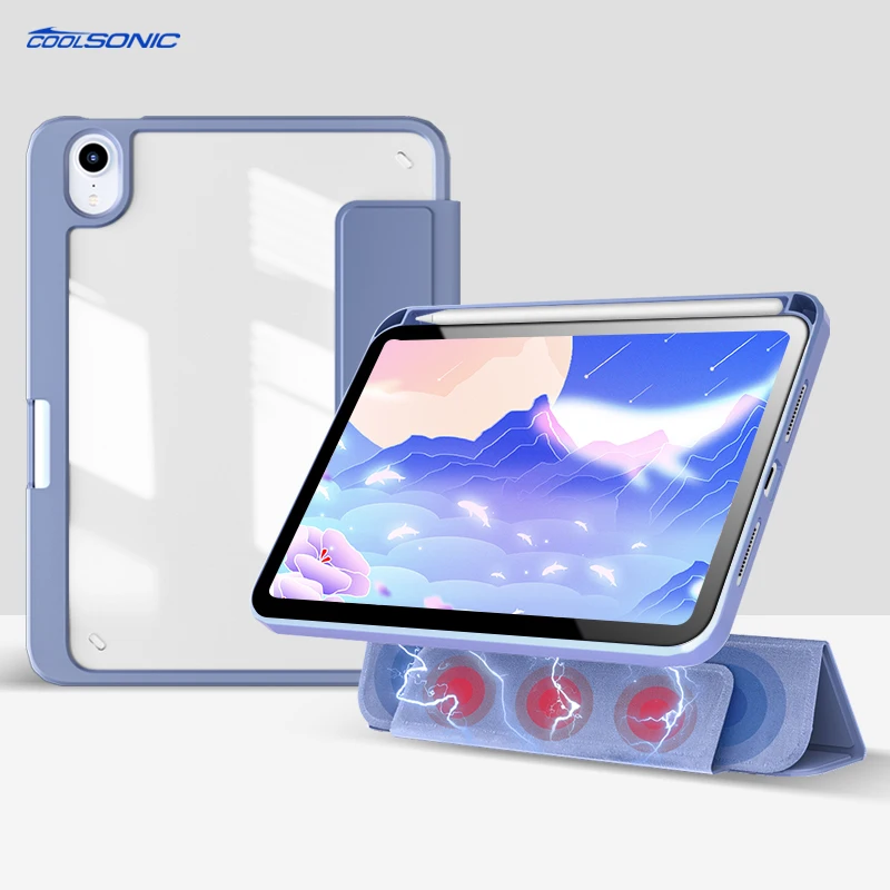 Detachable Smart Case For iPad Pro 11 2018/2020/2021 Case Magnetic Supper Slim Tablet Case With Pencil Holder
Detachable Smart Case For iPad Pro 11 2018/2020/2021 Case Magnetic Supper Slim Tablet Case With Pencil Holder