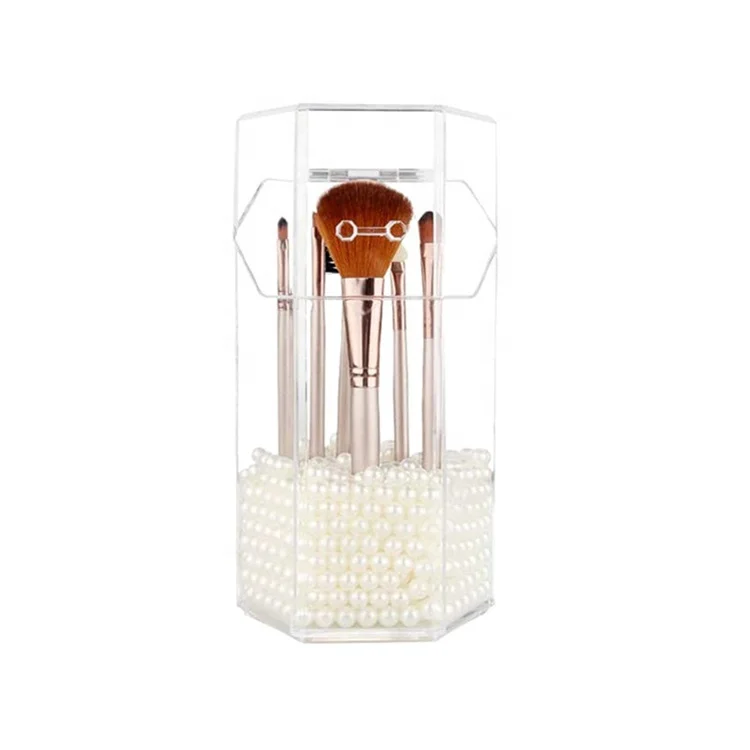 2021 ins Hot Selling Hexagon Clear Cosmetic Makeup Organizer Acrylic Crystal Makeup Brush Holder, As pic
2021 ins Hot Selling Hexagon Clear Cosmetic Makeup Organizer Acrylic Crystal Makeup Brush Holder, As pic