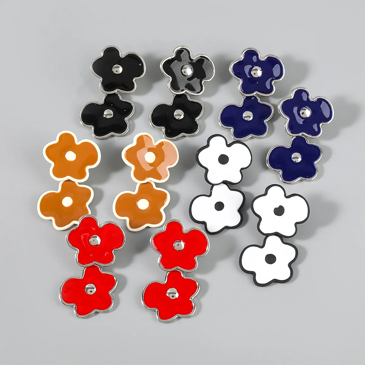 Sunshine Girl Green Red Blue Enamel Flower Stud Earrings Multi Color Oil Drop Flower Stud Earrings
Sunshine Girl Green Red Blue Enamel Flower Stud Earrings Multi Color Oil Drop Flower Stud Earrings