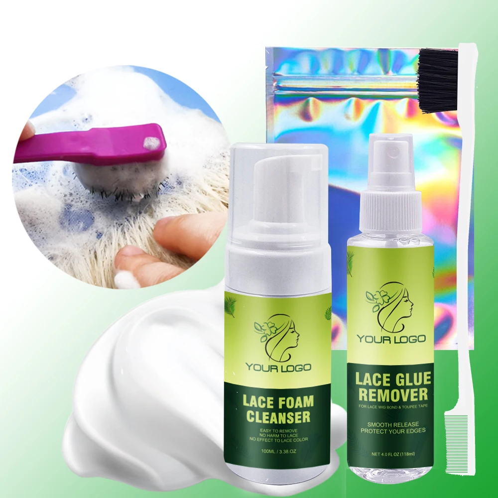 Custom Label Print Own logo Coconut Oil Base Wig Shampoo Lace Foam Cleaner with Cleaning Brush
Custom Label Print Own logo Coconut Oil Base Wig Shampoo Lace Foam Cleaner with Cleaning Brush