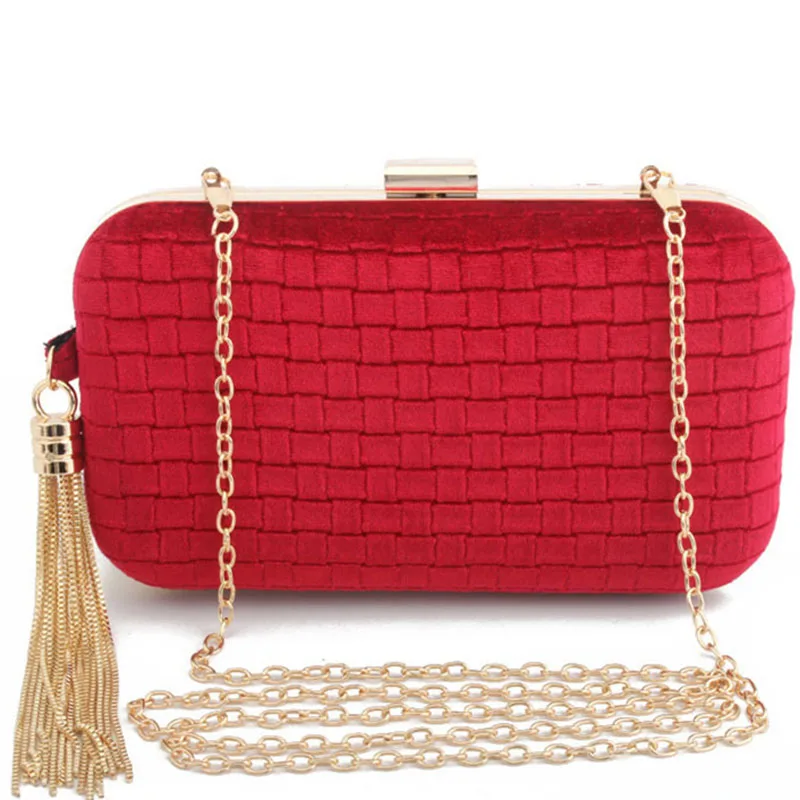 Autumn And Winter Hot Style Solid Color Woven Velvet Cloth Oval Chain Shoulder Bag Metal Tassel Ornaments Ladies Messenger Bag
Autumn And Winter Hot Style Solid Color Woven Velvet Cloth Oval Chain Shoulder Bag Metal Tassel Ornaments Ladies Messenger Bag