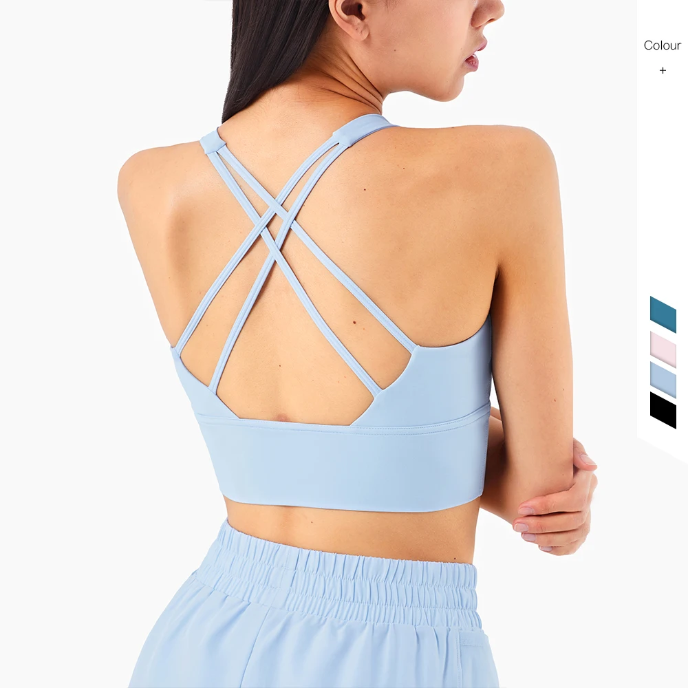New Design Soft Cross Beauty Back Sports Bra Women Breathable Charm U Collar Fitness Yoga Bra, Picture shown
New Design Soft Cross Beauty Back Sports Bra Women Breathable Charm U Collar Fitness Yoga Bra, Picture shown