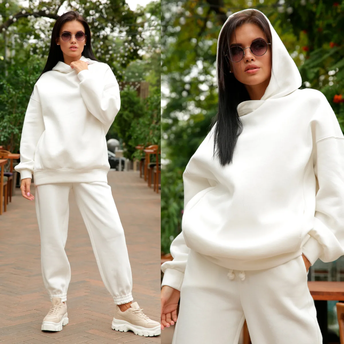 Wholesale Hoodies And Sweat Pants Set Women High Quality Girl Winter Fall Two Piece Hoodie Sets Woman
Wholesale Hoodies And Sweat Pants Set Women High Quality Girl Winter Fall Two Piece Hoodie Sets Woman