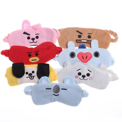 Creative plush eye mask cute animal travel blindfold, Red brown blue yellow red pink
Creative plush eye mask cute animal travel blindfold, Red brown blue yellow red pink