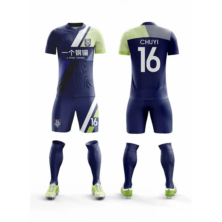 Printed Soccer Jersey football Men's Women's Training Football Suit Sportswear, Customized colors
Printed Soccer Jersey football Men's Women's Training Football Suit Sportswear, Customized colors