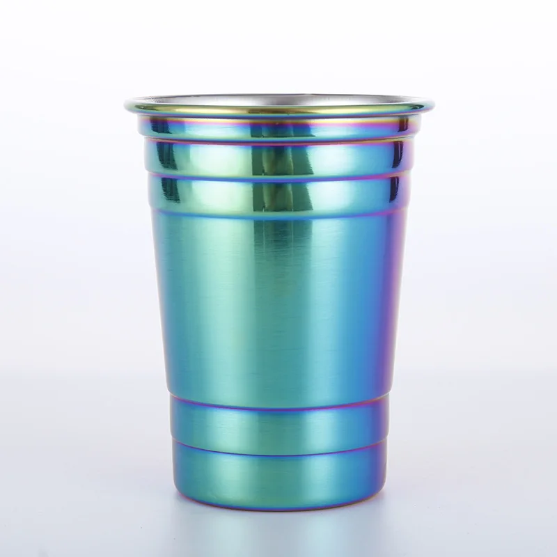 2019 Hot Sale 500ml Stainless Steel Party Cups Unbreakable Wine Cup Custom Single Wall Pint Cups for Solo, Custom color
2019 Hot Sale 500ml Stainless Steel Party Cups Unbreakable Wine Cup Custom Single Wall Pint Cups for Solo, Custom color