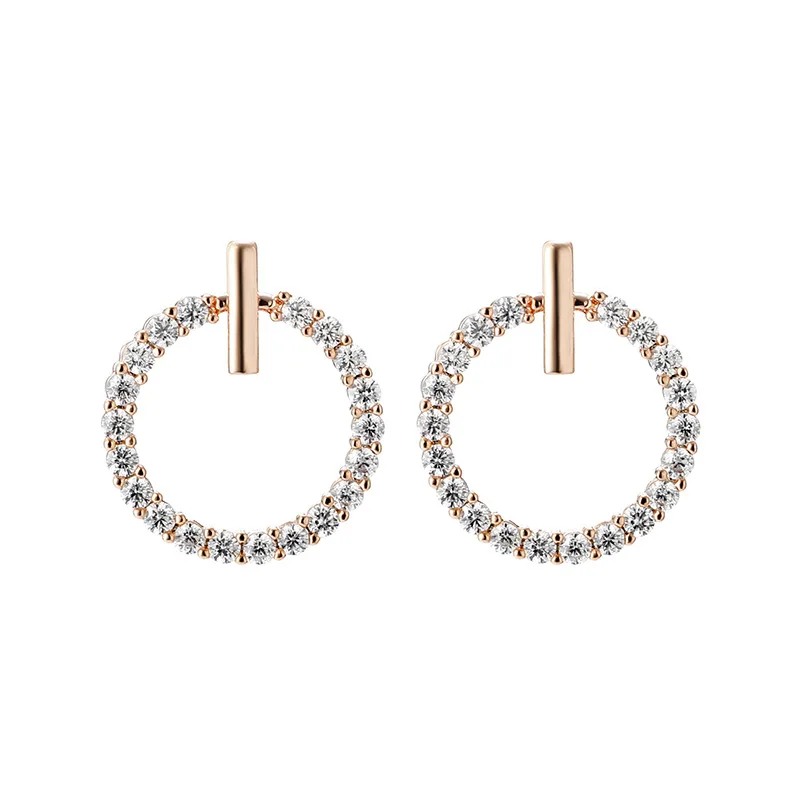 2021 Fashion 925 Sterling Silver Crystal Rhinestone Geometric Round Stud Earrings For Women Beautiful Jewelry, Photo
2021 Fashion 925 Sterling Silver Crystal Rhinestone Geometric Round Stud Earrings For Women Beautiful Jewelry, Photo