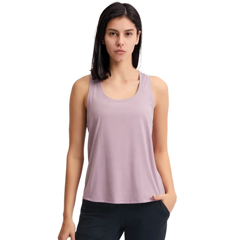 Langchi Ladies White Custom Workout Crop Top Sleeveless Yoga Women Tank Top for Summer, 4 colors for choose
Langchi Ladies White Custom Workout Crop Top Sleeveless Yoga Women Tank Top for Summer, 4 colors for choose