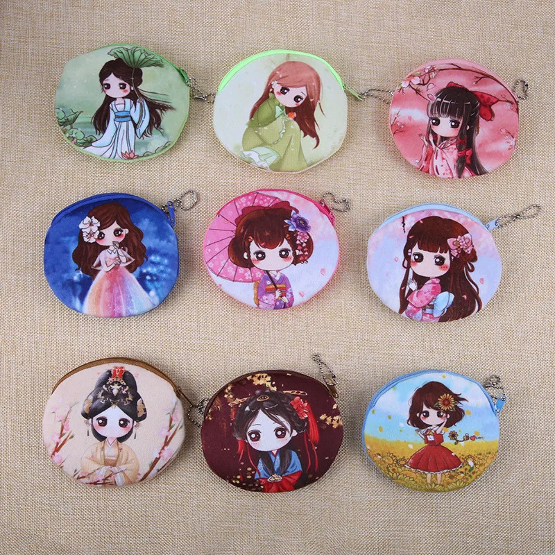 Cute Girls Print Plush Purse Women's Multi-purpose Bus Card Key Headset Princess Coin Purse Wallet, As the picture display
Cute Girls Print Plush Purse Women's Multi-purpose Bus Card Key Headset Princess Coin Purse Wallet, As the picture display