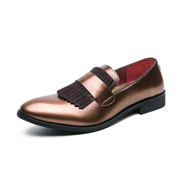 2021 new men's leather shoes bright face waterproof and wear-resistant work casual men's shoes European style, Gold blue
2021 new men's leather shoes bright face waterproof and wear-resistant work casual men's shoes European style, Gold blue