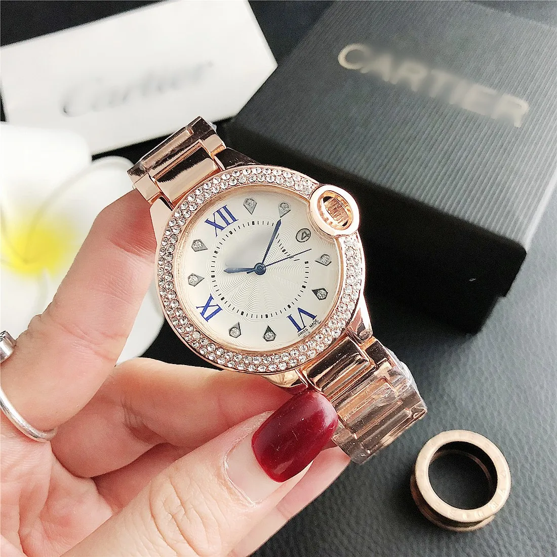 ladies women watch OEM wrist watch fancy lady wrist watch top selling 2020 new model watches free shipping
ladies women watch OEM wrist watch fancy lady wrist watch top selling 2020 new model watches free shipping