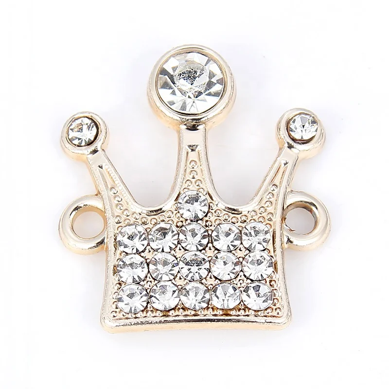 Golden Crystal Crown Shape Alloy Connectors Bracelet Charm Necklace Pendant For DIY Fashion Jewelry Making, Gold
Golden Crystal Crown Shape Alloy Connectors Bracelet Charm Necklace Pendant For DIY Fashion Jewelry Making, Gold
