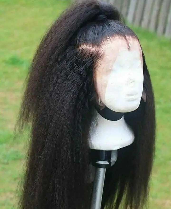Pre Pluck Lace Wig Raw Unprocessed KKS Transparent Lace Human Hair Wigs Kinky Straight Lace Front Wigs
Pre Pluck Lace Wig Raw Unprocessed KKS Transparent Lace Human Hair Wigs Kinky Straight Lace Front Wigs