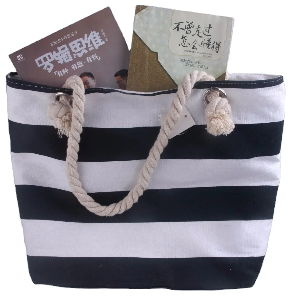 Hot selling fashion printed cotton rope handle canvas tote beach bag for women shopping
Hot selling fashion printed cotton rope handle canvas tote beach bag for women shopping