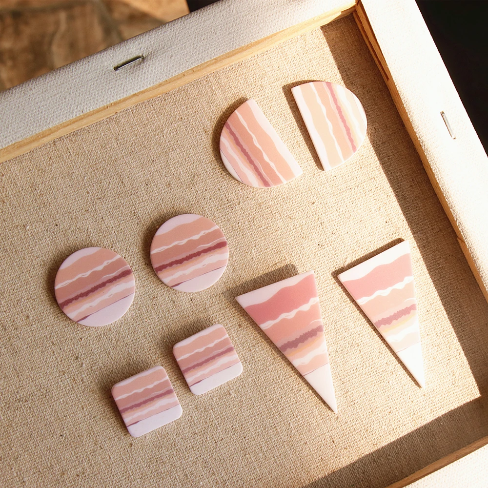 JUHU Pink Gradient Vintage Geometric Acrylic Stud Earrings For Girl Party Clay Earring 2020 Gift Student Jewelry, Colorful
JUHU Pink Gradient Vintage Geometric Acrylic Stud Earrings For Girl Party Clay Earring 2020 Gift Student Jewelry, Colorful