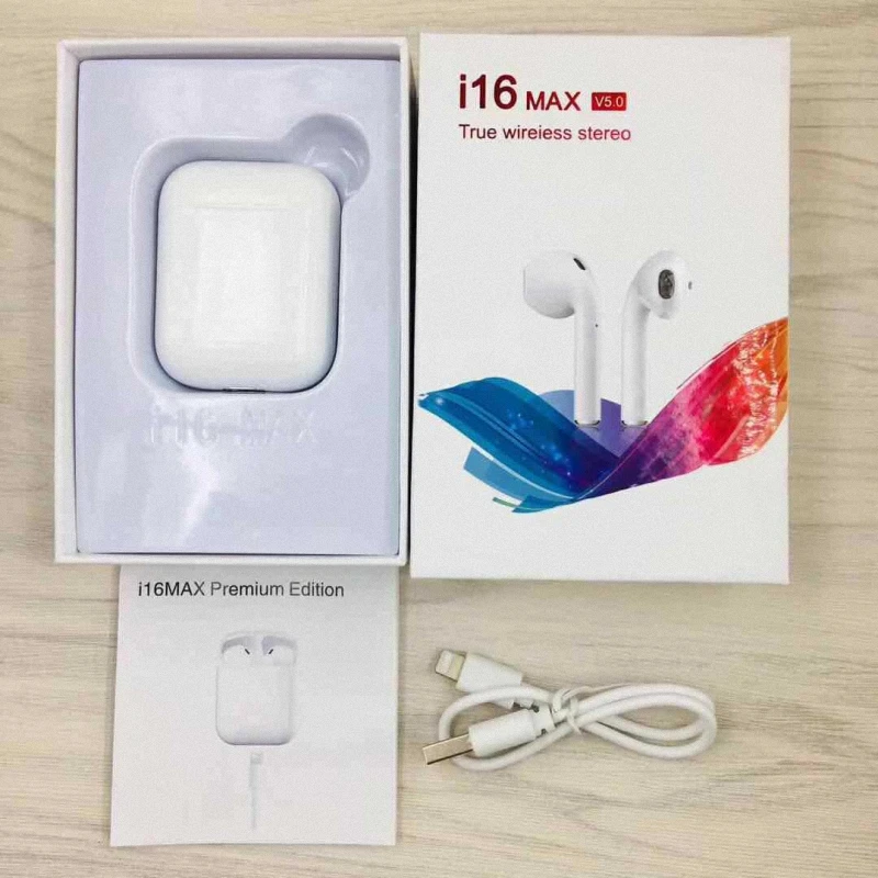 Christmas Gift Black Friday Hot Sale i16 Max TWS Bluetooth Earphones Pop-up Touch Control Earbuds with Mic Charging Box - ANKUX.COM