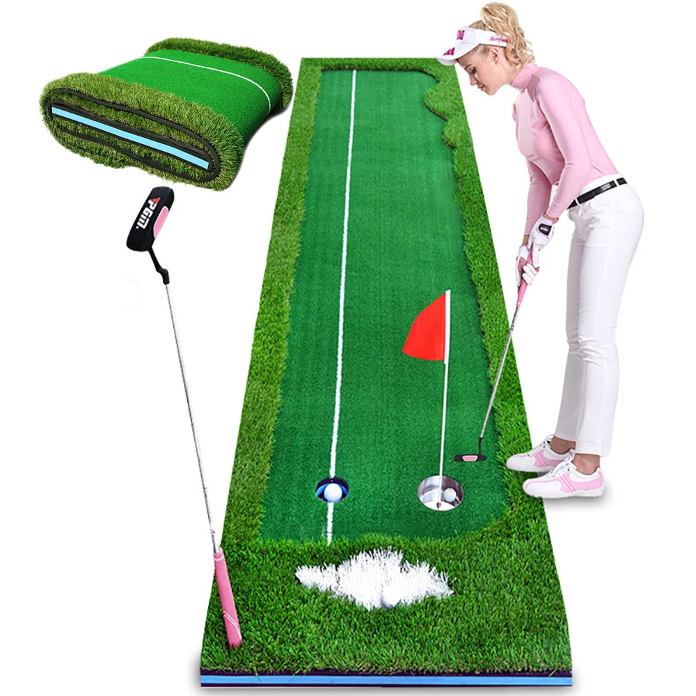 Wholesale Golf Professional Putting Mats Simulator Accessories Mini Golf Course Training Artificial Grass Indoor Putting Green
Wholesale Golf Professional Putting Mats Simulator Accessories Mini Golf Course Training Artificial Grass Indoor Putting Green