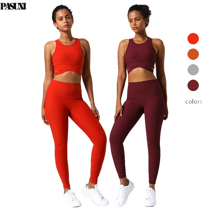 PASUXI 2022 Women Yoga Set Sports Suits Seamless Gym Leggings Long Sleeve Crop Top Fitness Sportswear Tracksuit
PASUXI 2022 Women Yoga Set Sports Suits Seamless Gym Leggings Long Sleeve Crop Top Fitness Sportswear Tracksuit