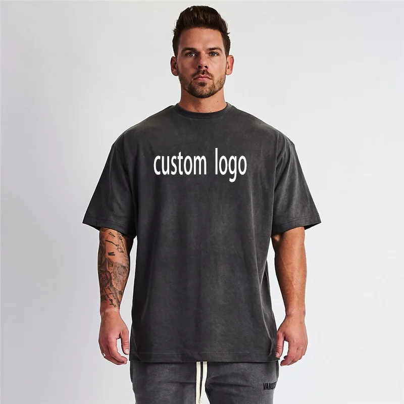 Custom OEM Mens black fashionable tshirts print your brand logo cotton gym T-shirt
Custom OEM Mens black fashionable tshirts print your brand logo cotton gym T-shirt