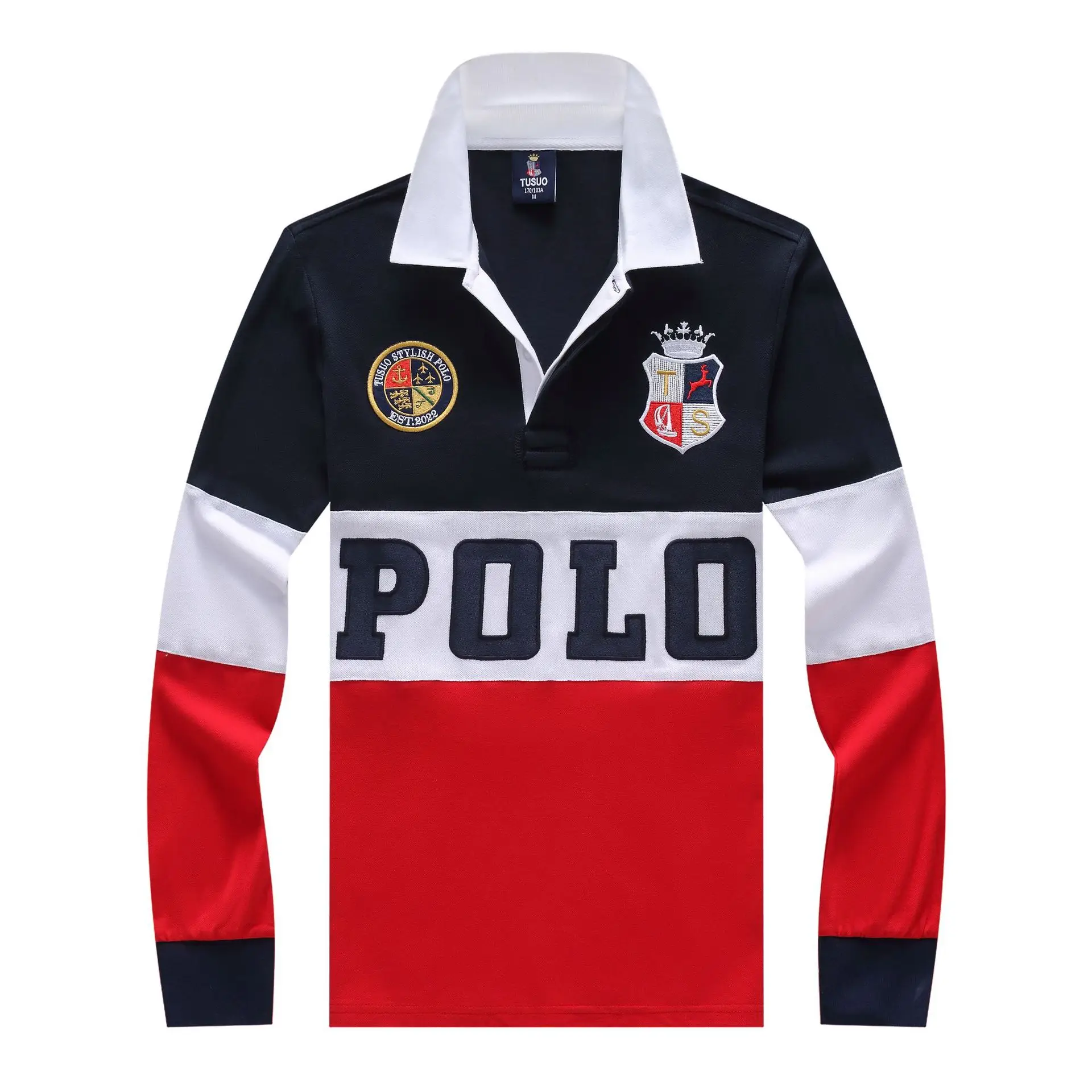 Wholesale OEM Camisa Loose Golf Leisure Custom Short Sleeved T-shirts Plus Size Sports Embroidered 100% Cotton Men's Polo Shirt
Wholesale OEM Camisa Loose Golf Leisure Custom Short Sleeved T-shirts Plus Size Sports Embroidered 100% Cotton Men's Polo Shirt